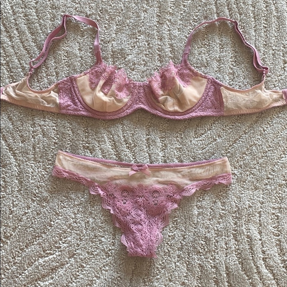 Victoria’s Secret bra and panty set